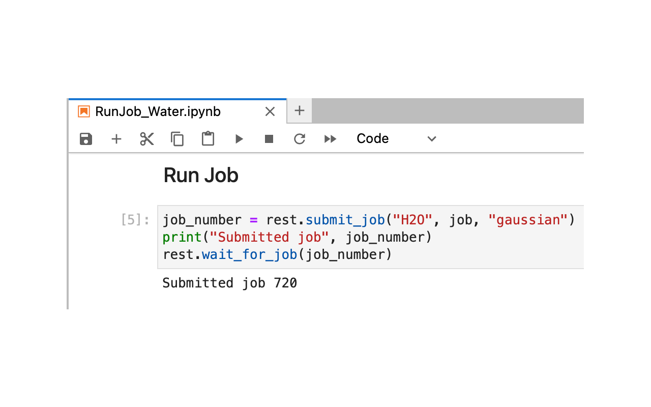 Jupyter Run Job
